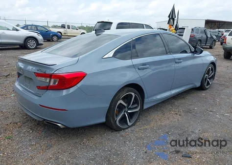 2022 Honda Accord Sport из США, поврежденный, VIN 1HGCV1F39NA092301